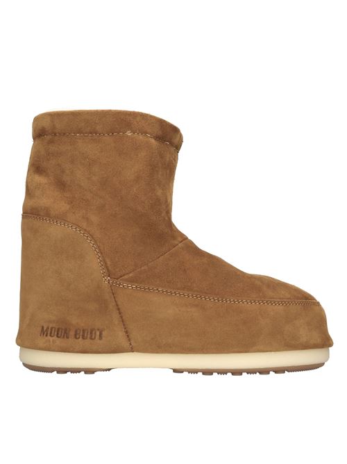 Moon Boot in camoscio MOON BOOT | ICON LOW NOLACE SUEDECOGNAC